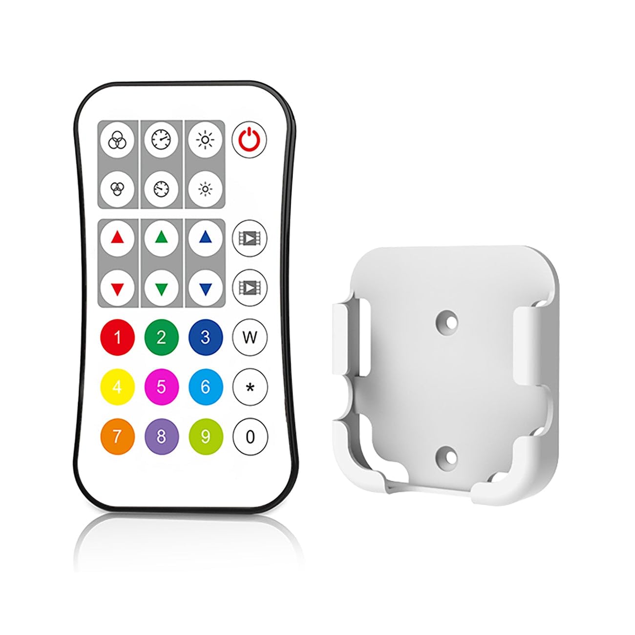 1 Zone 2.4GHz RF Remote Control for RGB/RGBW SPI Pixels Up to 1024 (CR2032 Battery)