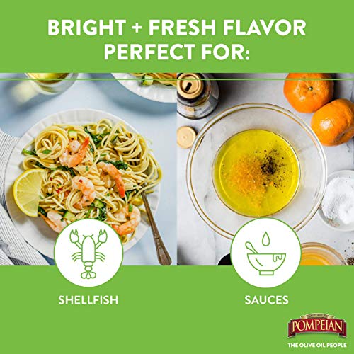 Pompeian Gourmet White Wine Vinegar, Bright & Fresh Flavor, Perfect For Salad Dressings, Shellfish & Sauces, 16 Fl. Oz., Pack Of 6 #TOP2