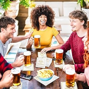 Pasimy 104 Pcs Funny Cocktail Napkins Fun and Witty Paper Napkins, Party Napkins for Wedding Reception, Engagement Party, Bridal Shower, Birthday, 8 Different Phrases Pasimy 104 Pcs Funny Cocktail Napkins Fun and Witty Paper Napkins Party Napkins for Wedding Reception Engagement Party Bridal Shower Birthday 8 Different Phrases