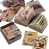 Contenido del envío: recibirás 2 juegos de accesorios de scrapbooking vintage, un total de 732 hojas en diferentes diseños vintage, incluyendo exhibiciones vintage, plantas, hojas, flores, mariposas, setas, animales, pájaros, planetas galaxias, mapamundi de carta, etc. Suficientes cantidades y patrones para satisfacer sus necesidades de bricolaje con efectos vintage