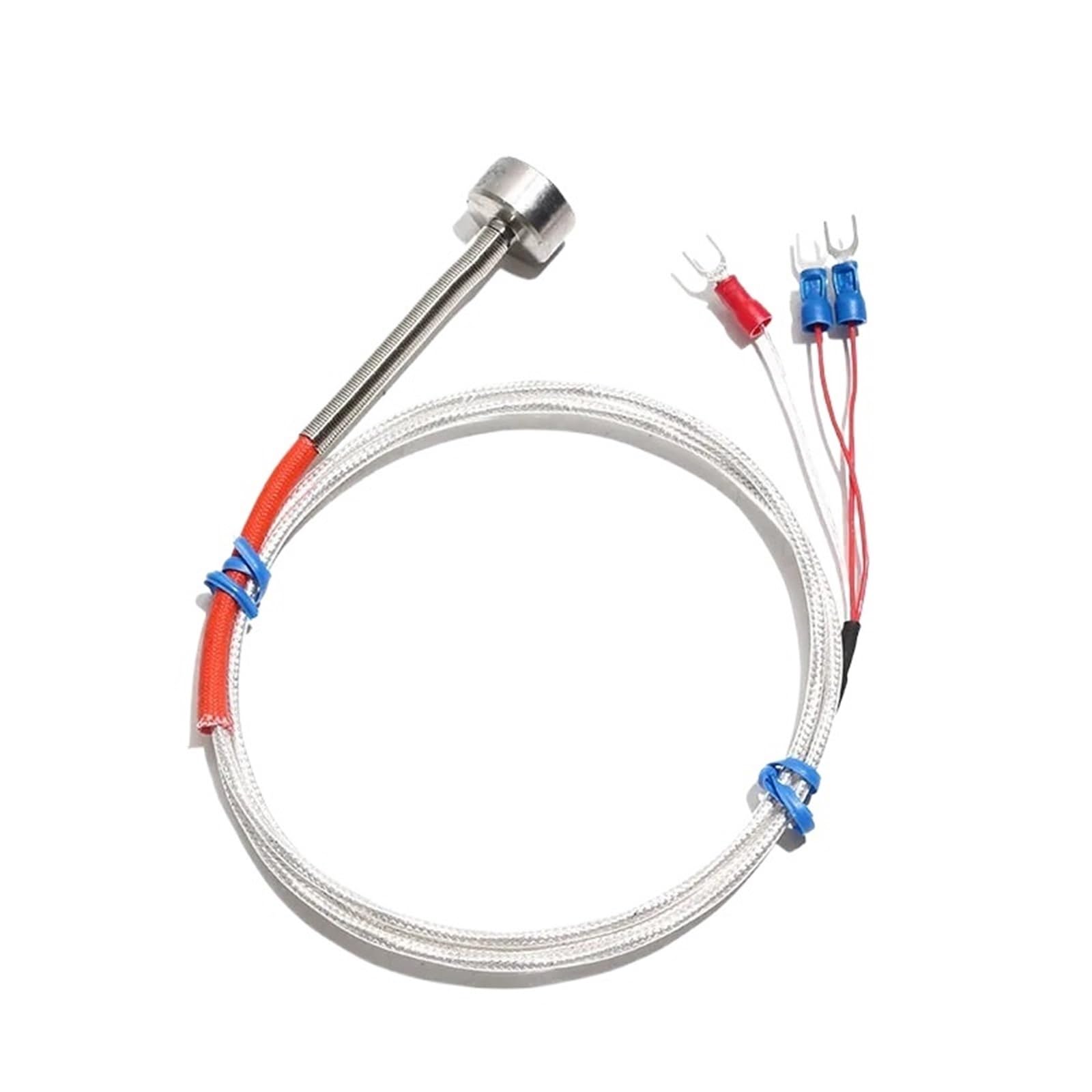 PT100-Temperatursensor, magnetische Halterung, 350 °C hitzebeständig, wasserdichte Konstruktion, 1–10 m langes Anschlusskabel(16,Cable length 5M)