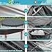 18FT Pool Covers for Above Ground Pools, Safana Round Pool Winter Cover, Tear Resistant Fabric Swimming Pool Covers, Superior Strength & Durability, Prevent Leaves, UV Resistance, Prevent from Debris