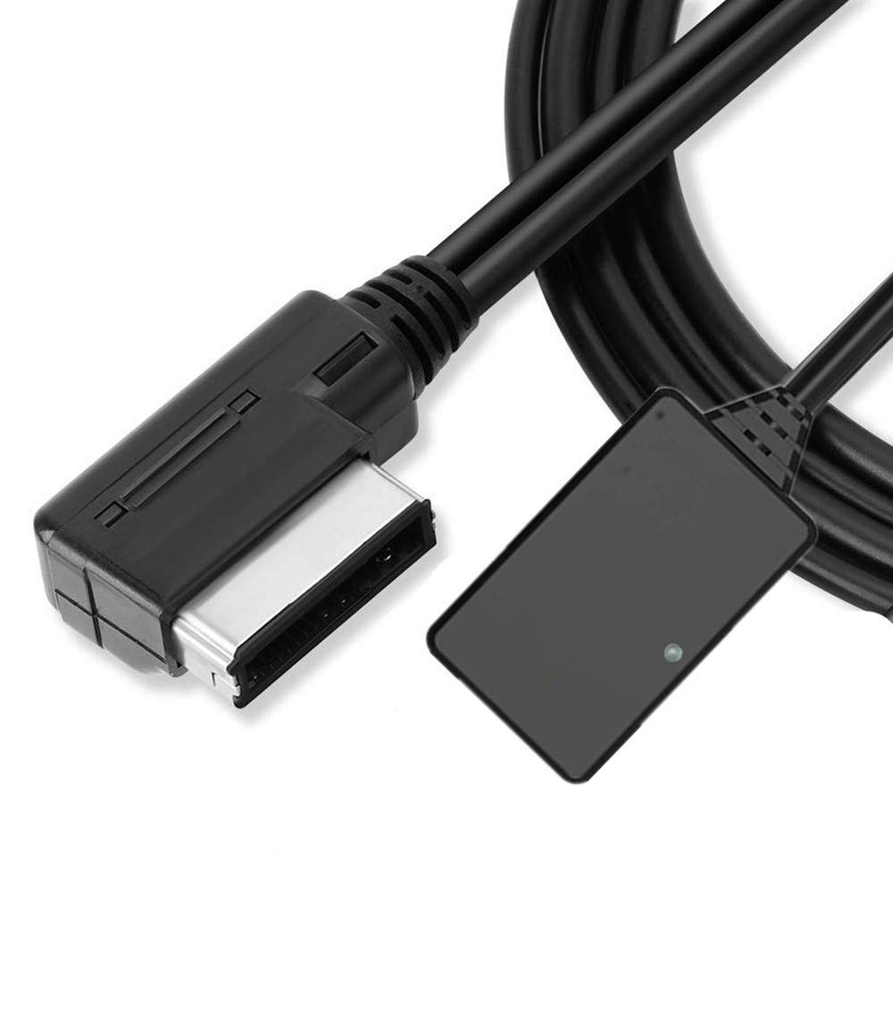 Bluetooth AMI MMI Aux Adapter, Media Music Interface Audio Cable Compatible with Mercedes Benz With a Comand NTG 4.5 System E Class W212 S212 C207 A207, C Class W204 S204