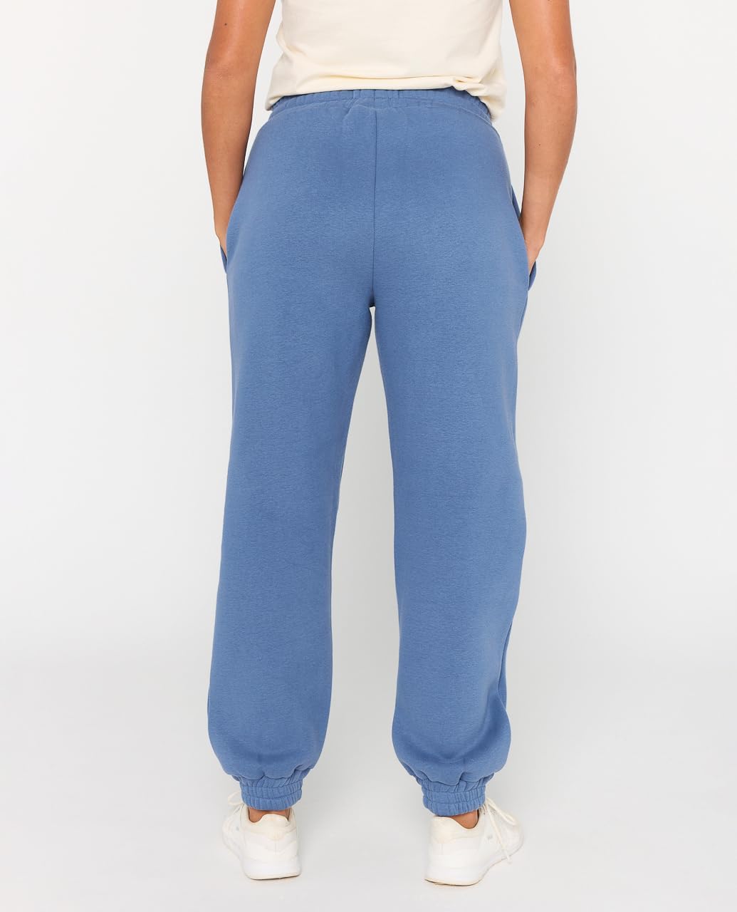 Rip Curl Women's Surf Staple Fleece Sweatpants with Elastic Waist and Cuffs