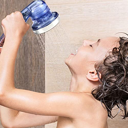 Pommeau de douche filtrant haute pression au design chromé durable