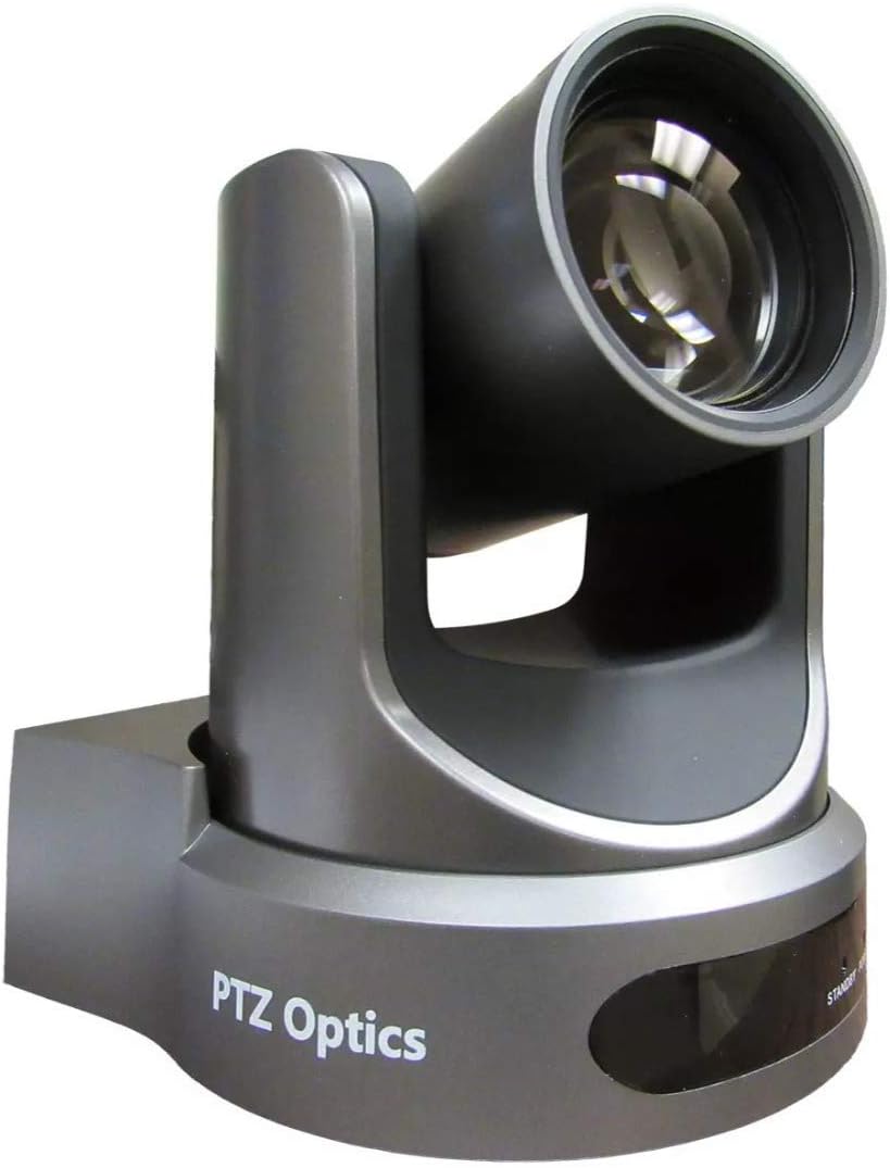 Exclusive Special PTZOptics Live Streaming Cameras - PTZ Cameras with SDI, HDMI and IP Control + PoE (30X-SDI, Gray)