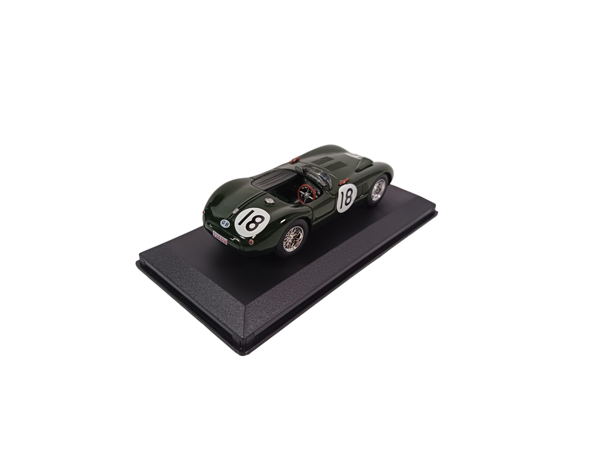 OPO 10 - Miniatura de Las 24 Horas de Le Mans a Escala 1/43 Compatible con el Jaguar XK120 C Ganador (1953) - ALA055