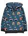 Gymboree Little Boys' Helmet Zip up Hoodie