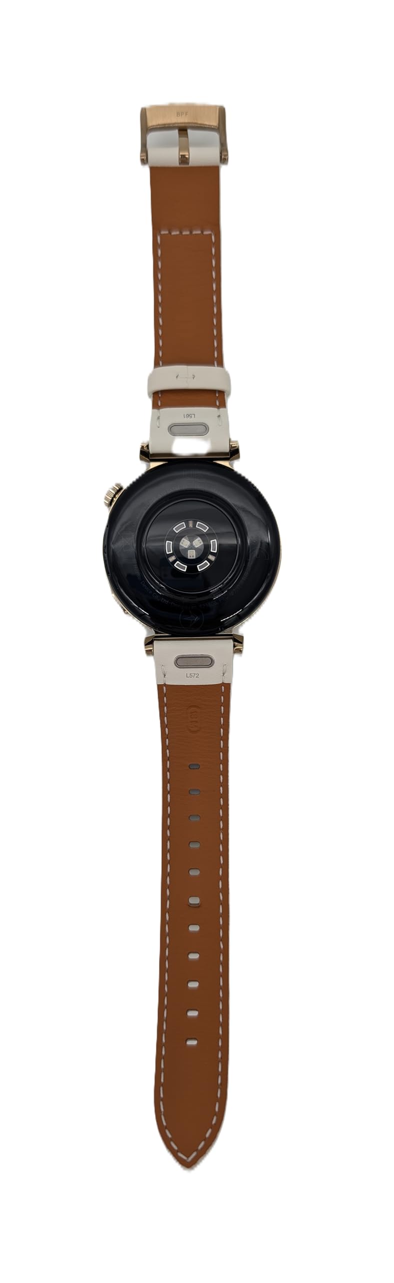 Huawei Watch GT 5 Montre Intelligente 41 mm, Design Artistique, Fonctions avancées de Course et de vélo, Surveillance de la santé, jusqu'à 7 Jours d'autonomie, Compatible avec iOS et Android, Blanc
