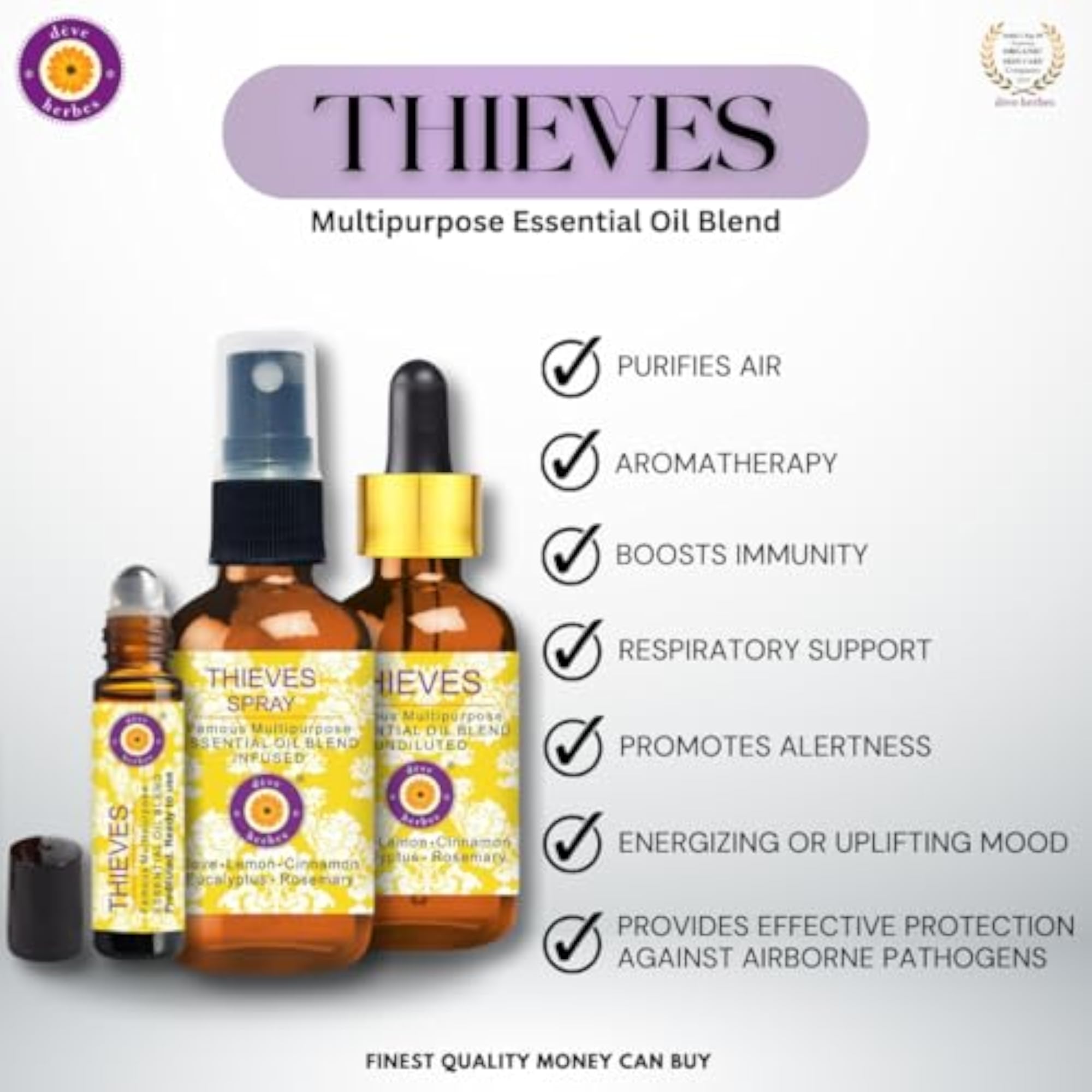 Thieves Multipurpose Essential Oil (10ml)