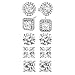 SPECIAL OFFER: 5-Piece Womens Classic Cubic Zirconia Stud Earrings Set (Silver)
