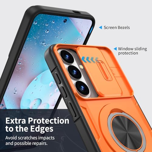 Coque Samsung Galaxy S26 Plus avec protège-écran et cache caméra coulissant - 4