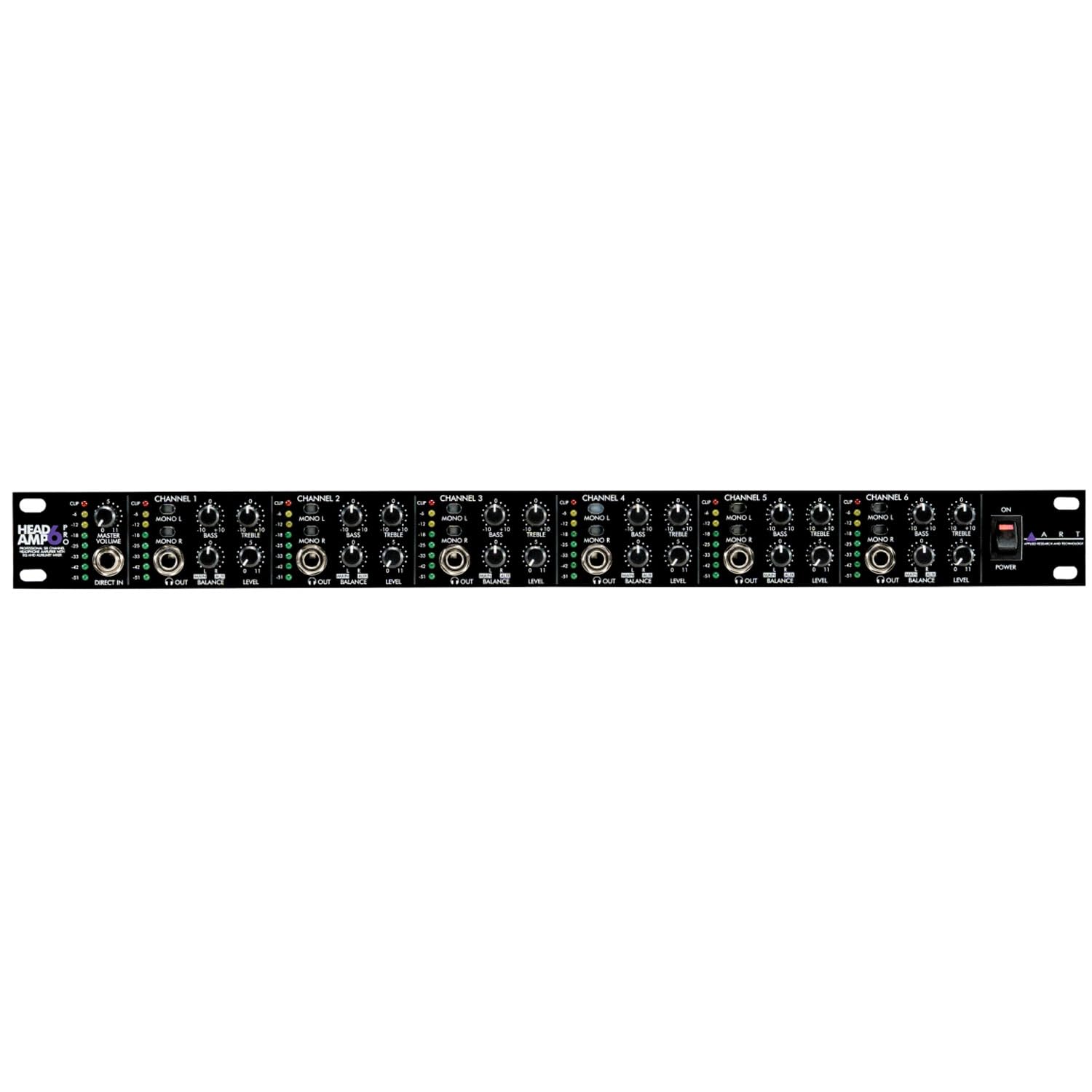 Art Headamp 6 Pro - Amplificatore per cuffie a 6 canali con cavo keepdrum