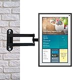 Sintron ST-15M Retractable TV Wall Mounting Bracket for Show 15, A Space-Saving Accessory with Heavy Duty 15