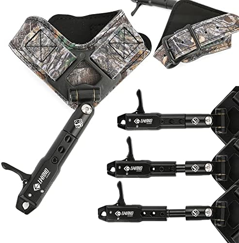 ZSHJGJR Compound Bow Release Aids Trigger Wrist Strap for Adult/Youth Archery Hunting Shooting Accessories