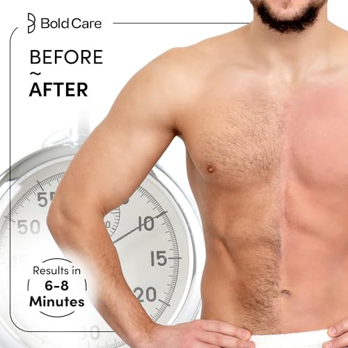 Image of Bold Care Hair Removal Spray For Men (100 ml) - Fast & Painless Body Hair Removal Spray for Smooth Back, Chest, Legs, Arms, Underarms with Aloe Vera & Lemon Extract - 1 Pack