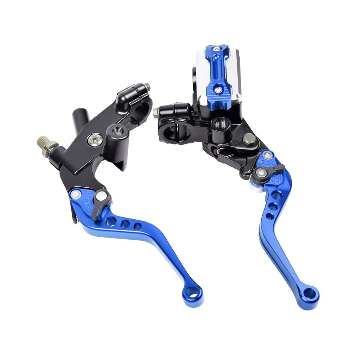 Dagmara Blue Universal Motorcycle Brake Master Cylinder 22Mm Hydraulic Clutch Lever Adjustment Handle For Motorbike For