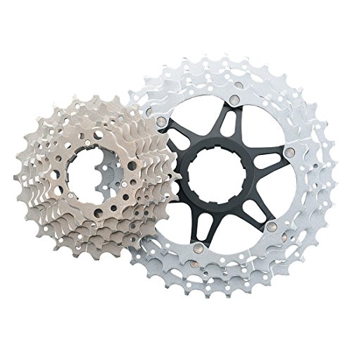 Cassette Shimano SLX 10 vitesses CS-HG81-10 pour vélo pignons 11-34 et 11-36 dents de remplacement VTT