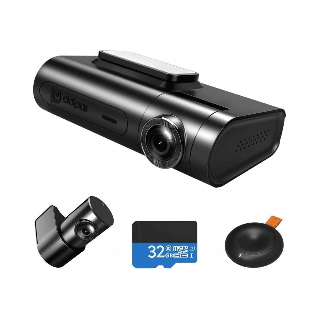 Xiaomi DDPai Dual Dash Cam X2S Pro HD GPS Hidden Vehicle Drive Auto Video DVR