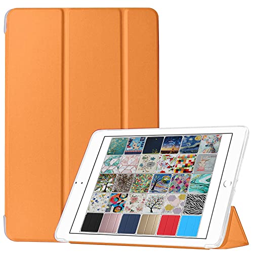 Image of DuraSafe Cases for iPad 5th Gen 9.7 inch 2017 TPU Case A1822 A1823 MP2F2HN /A MP2G2HN /A MPGT2HN /A MPGW2HN /A MP2H2HN /A MP2J2HN /A MP242HN /A MP252HN /A MPGA2HN /A MPGC2HN /A MP2D2HN /A MP2E2HN /A Orange