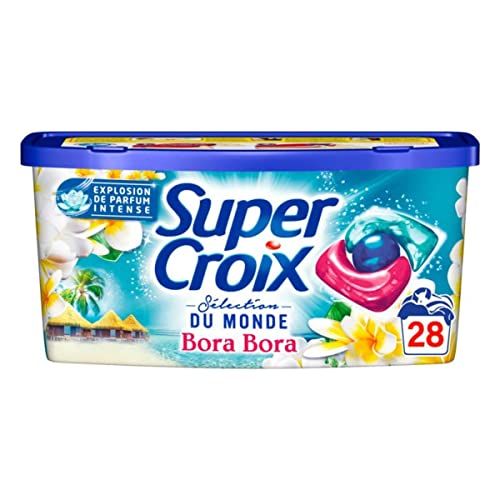 Super Croix Lessive Capsule Bora Bora Energisant x28 Cover