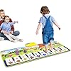 ASTOTSELL Piano Mat, Opvouwbare Muzikale Mat [100 cm X 36 cm, 14 Toetsen] Baby Dansmuziek Piano Tapijt Deken Speelgoed…
