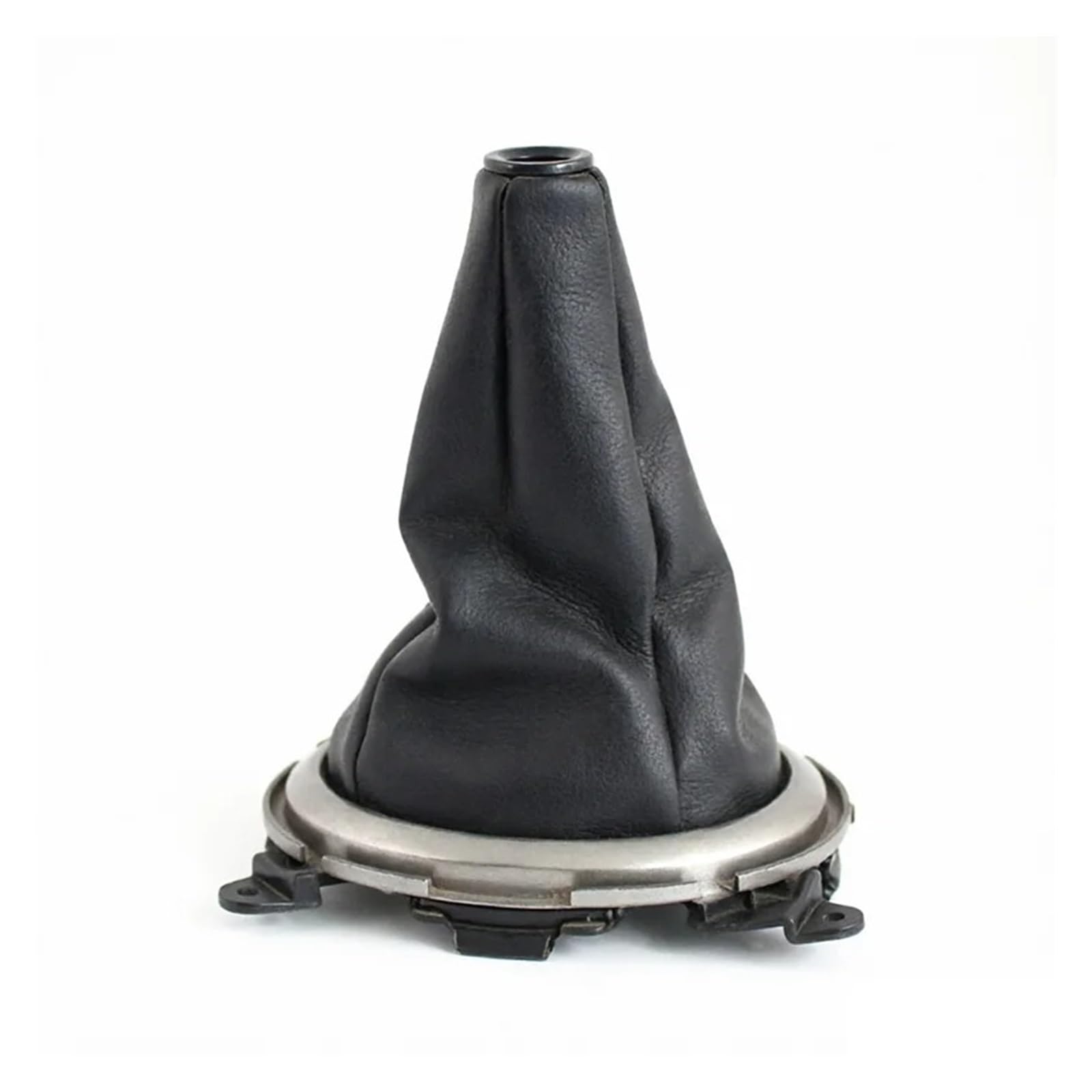 KUNYOS Leather Gear Knob for FIT/Jazz 2009 2010 2011 2012 2013 2014 2015 5Speed Gear Shift Knob Shifter Lever Change Stick Gaitor(1Pc Dust Cover)