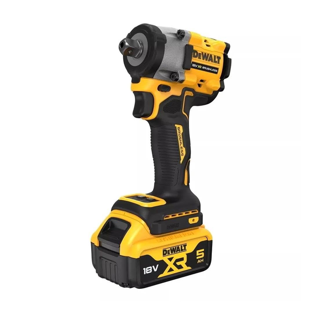 DeWALT DCF922P2T Llave de impacto 1/2 pulgadas Conector pin 18 V XR 5,0 Ah en TSTAK