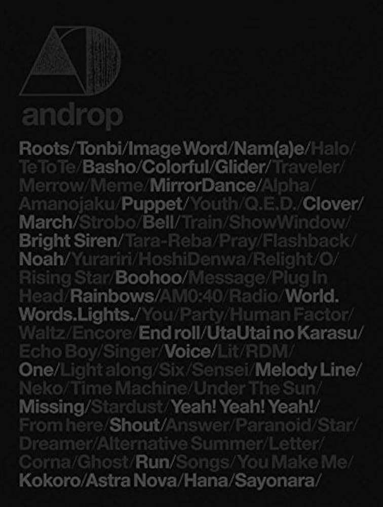Amazon.co.jp: best(初回限定盤) - androp [and/drop]: ミュージック