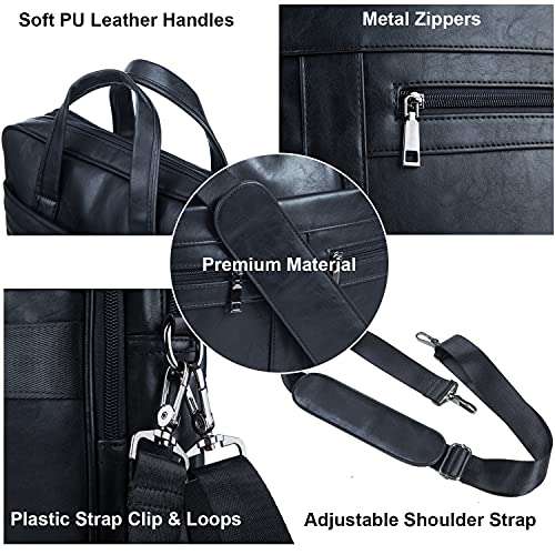 Seyfocnia Men'S Leather Messenger Bag thumb #1