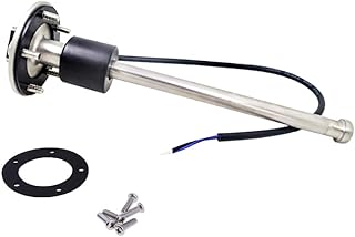 10" Fuel Tank Sending Unit 316 Stainless Steel 240-33 ohms Boat 10 inch Tank Level Sensor 250mm Water Level Sender Unit for Truck RV Car Universal Standard 5-Hole Mounting