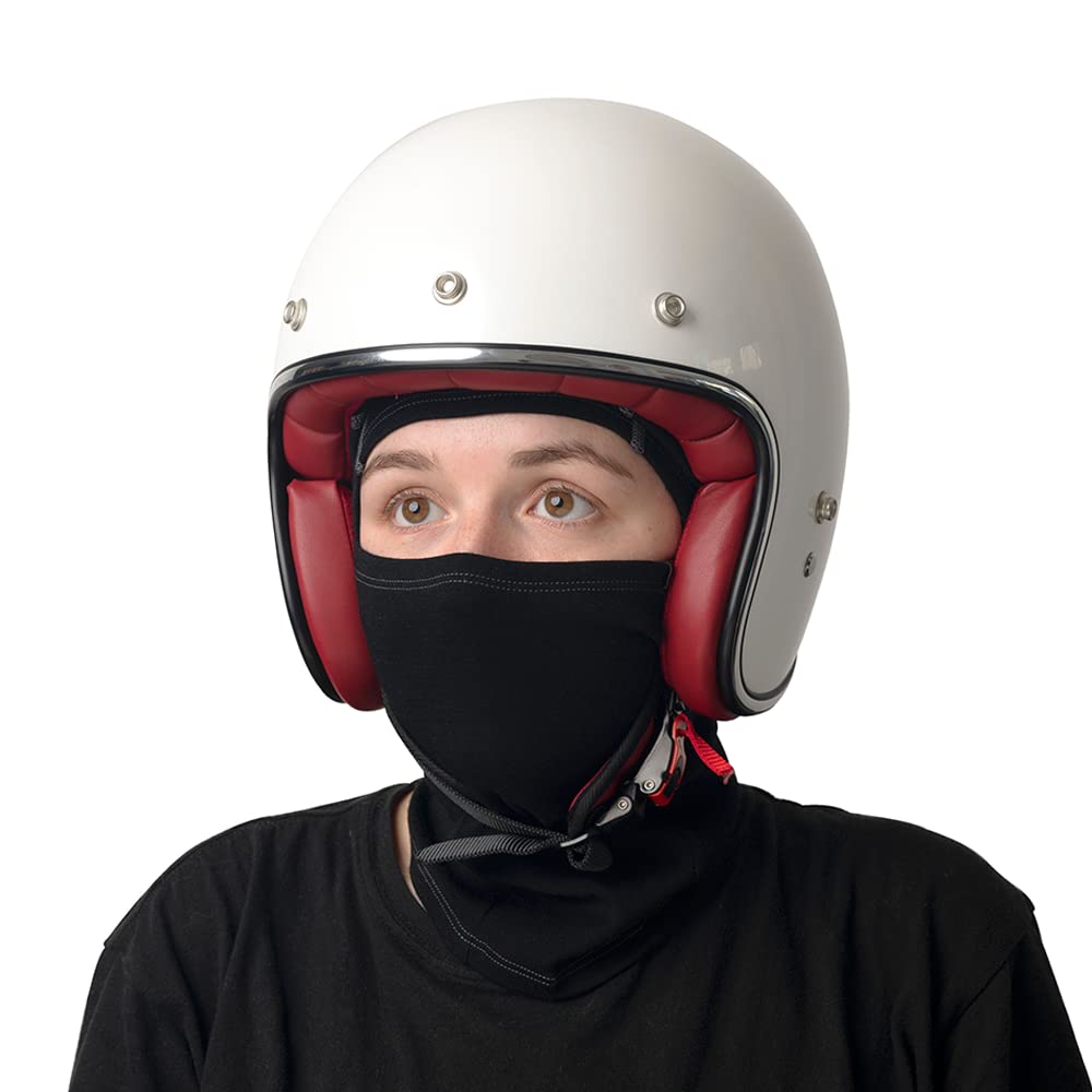 Goldtop Sturmhaube aus 100 % Merinowolle, Thermo-Gesichtsmaske, multifunktional, für Ski/Motorrad