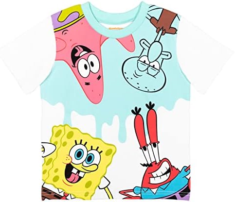 Spongebob Squarepants Patrick Squidward Mr. Krabs 2 Pack T-Shirts Infant to Big Kid 4 51m2i6Pl3oL. AC