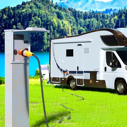 Image of Nilight 50Amp to 50A RV Power Adapter 14-50P to SS2-50R 125 /250V Twist-Lock
