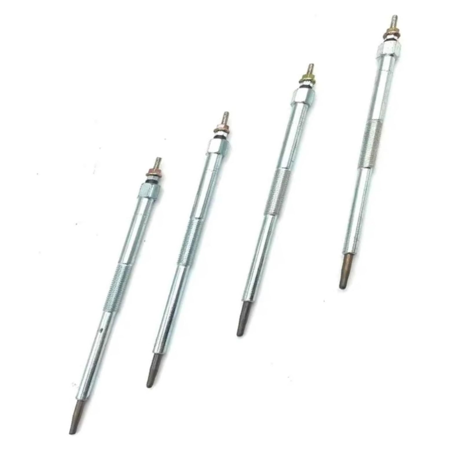 Bujía precalentamiento automóvil Compatible Con Para Navara Para D40 2006 2007 2008 2009 2010 2011 2012 4 Bujías Incandescentes Para Vehículos, 11065-AD200.