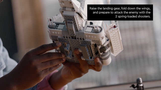 Amazon.com: LEGO Star Wars: The Mandalorian Imperial Lambda-Class