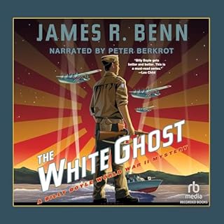 The White Ghost Audiolibro Por James R. Benn arte de portada