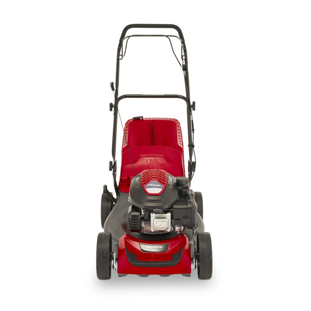 Mountfield Cortacésped SP46 a, 139 CC ST140 Autochoke, 46 cm, autopropulsado, colector de 60 l, césped de hasta 500 m²