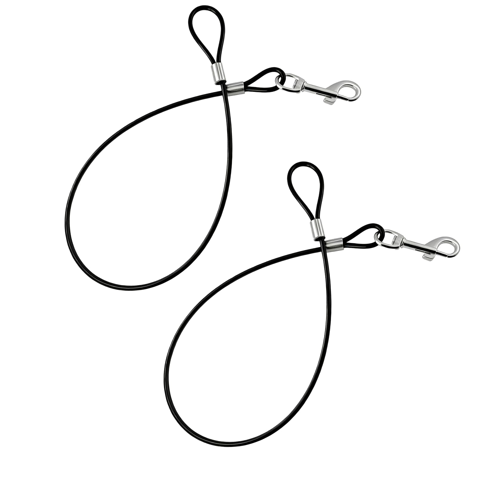 2 Pcs Anti Chew Dog Lead,Dog Tie Out Cable