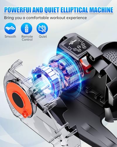 Putnen Under Desk Elliptical Machine, Ellipse Leg Exerciser While Sitting For Seniors thumb #2