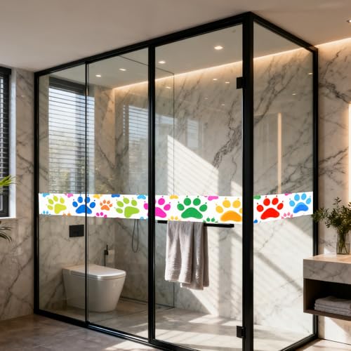 Image of Nuxovilar Colorful Doodle Peel Stick Wall Border PVC 3.94x16.4' | Wall Trim, Molding Decal, Peel Stick Border, Adhesive Frame, for Bedroom, Kitchen, Living Room (Doodle Theme)