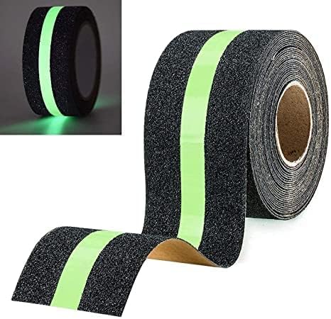 Navaliya Anti Slip Grip Tape,Non-Slip Traction Tapes With Glow In The Dark Reduce The Risk Of Slipping For Indoor Or Outdoor Stair Tread Step And Other Slippery Surfaces,2 InchX16.4 Foot (B0D1RFH99G) Amazon Price History, Amazon Price Tracker