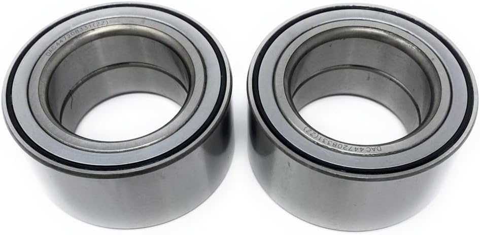 Both Front Wheel Bearings Compatible with 09 Polaris Ranger 700 4x4 XP EFI