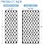 Outspark 18" Grill Grates Replacement Parts for Charbroil Performance 2-Burner Grill G470-0002-W1 463673519 463625219 463625217 463673017 463673517 G321-0005-W1 G321-0006-W1,Cast Iron Cooking Grate