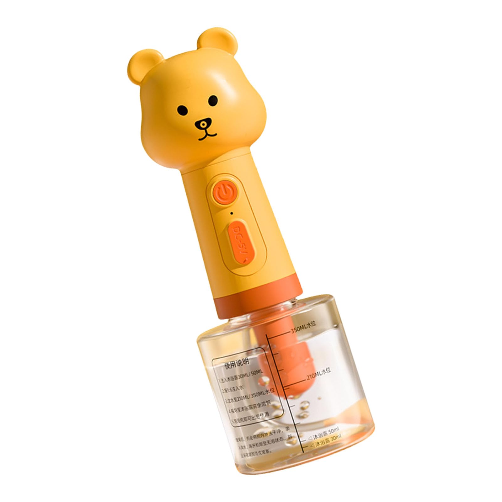Shampoing automatique pour animaux domestiques avec batterie 1800 mAh compact