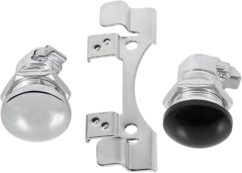 Miniatura 9 de TCT-MOTORPARTS Pestillo de puerta de combustible, botón pulsador, tapa de aceite para Harley Touring Electra Street Road Tri Glide Ultra Limited