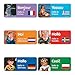 60 ~ Greetings From Around the World Bulletin Board Cutouts ~ 10" x 4" ~ New