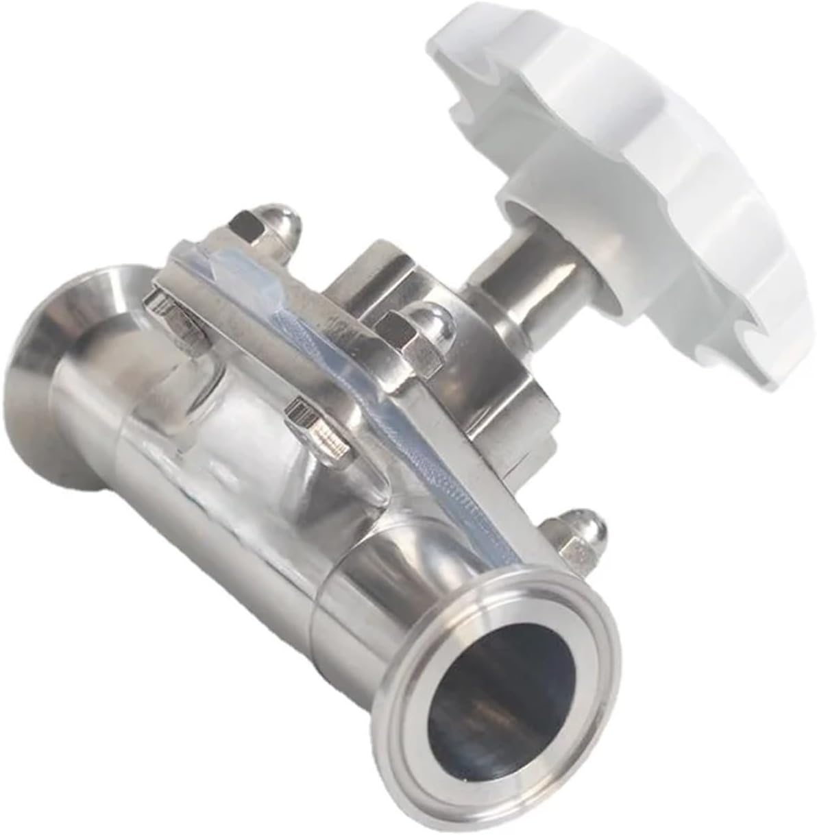 DN10/15/20/25/32/40 x 0.5" 1.5" Tri Clamp Sanitary Diaphragm Valve SUS316L Stainless(DN25)