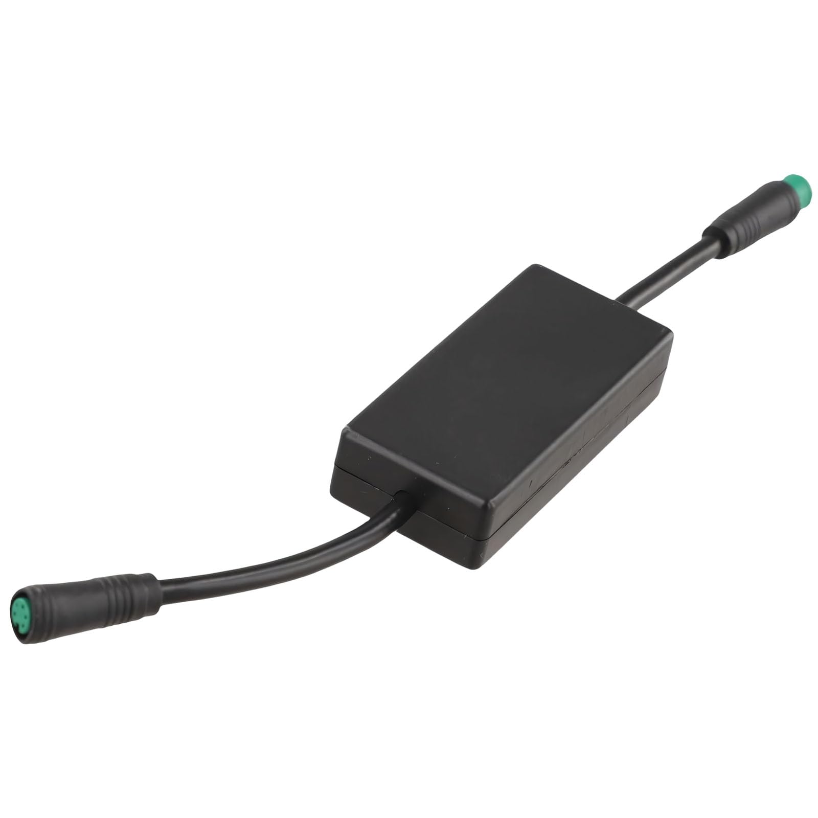 Pieza de repuesto para módulo de control de scooter eléctrico, accesorio de controlador en línea conectado por cable con carcasa negra y conectores de cable redondos, pieza de repuesto de