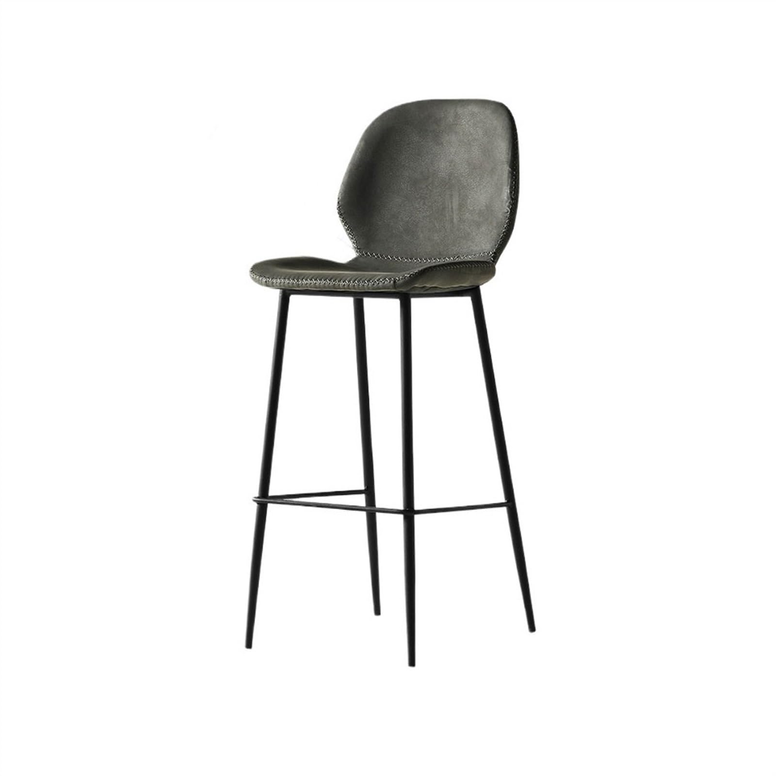 Tabouret de bar design gris foncé pour créer un coin bistrot chaleureux chez soi
